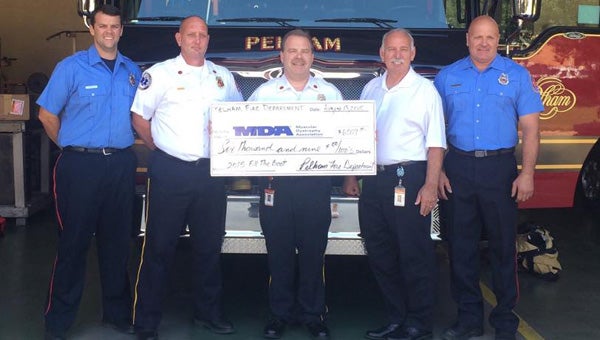 Pelham Fire Department raises $6,000 for MDA - Shelby County Reporter ...