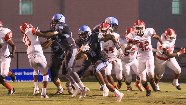 Calera beats Central-Tuscaloosa 39-29 in home opener - Shelby County