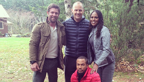 Noah Galloway, left, along with Rorke Denver, Tawanda “Tee” Hanible and Nick “The Reaper” Irving, will serve as mentors on the new Fox show “American Grit.” (Contributed)