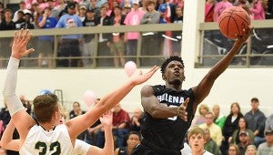 Jon Brownput up 13.3 points, 6.6 rebounds and 2.5 assists per game for Helena as a junior. (File)