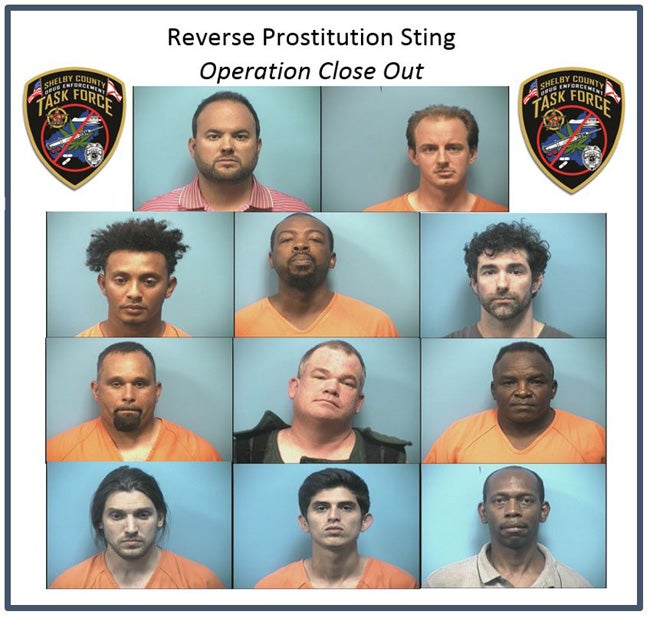 Prostitution Sting Results In 11 Arrests Shelby County Reporter Shelby County Reporter 0170