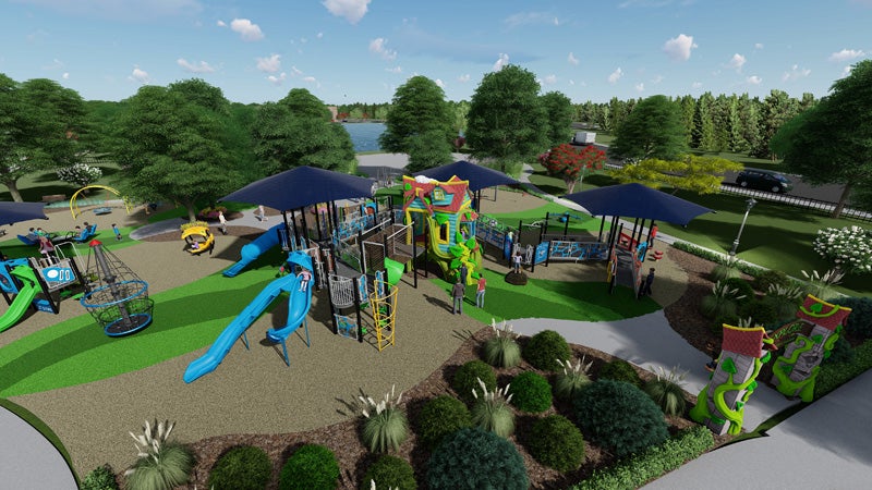 Hoover Breaks Ground On Playground With ‘universal’ Design - Shelby 