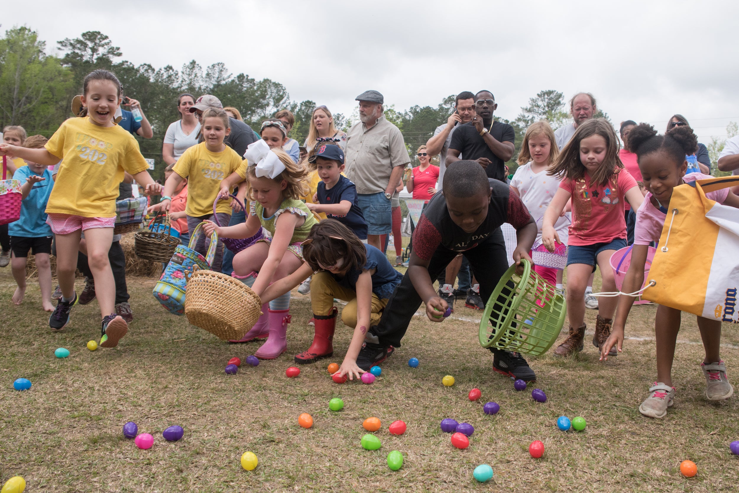 Spring into fun OMSP's egg hunt and spring market draws crowd Shelby