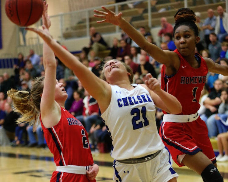 Chelsea downs unbeaten Homewood for 6th straight win - Shelby County ...