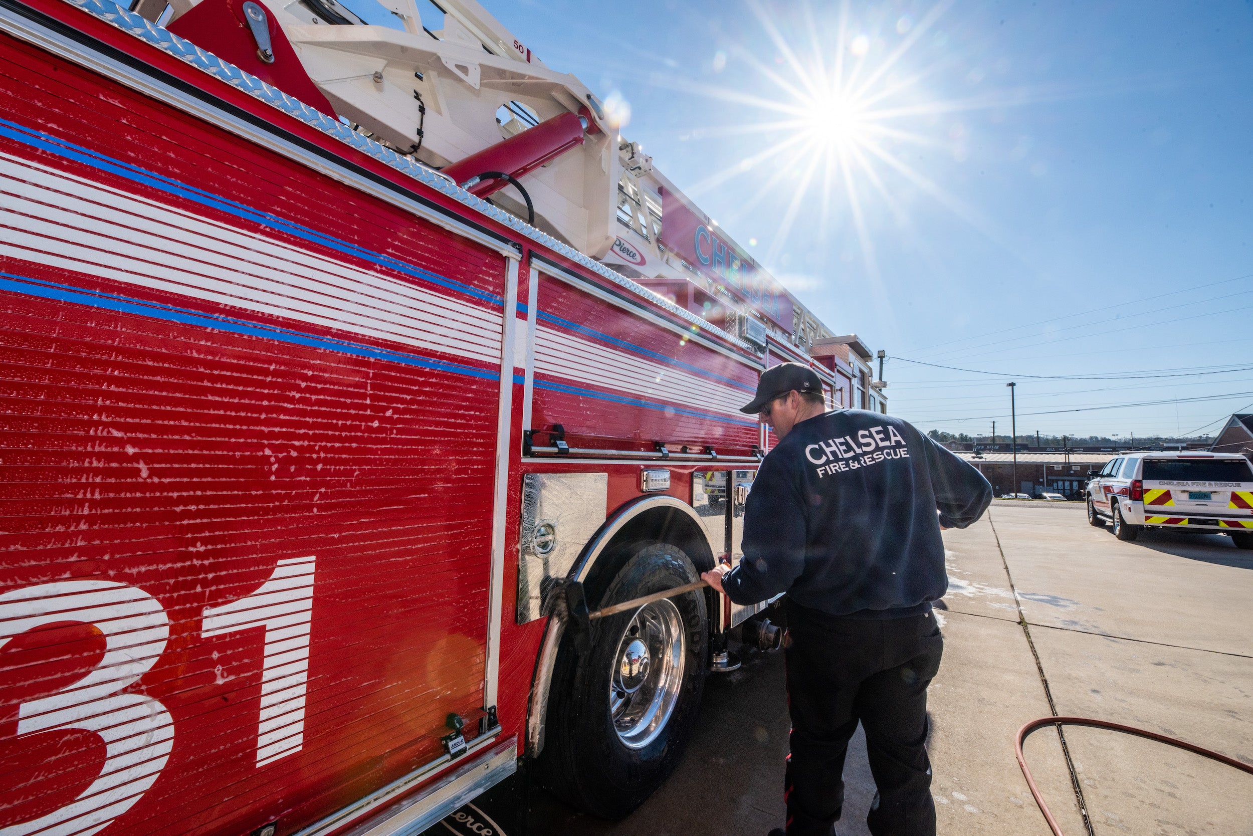 chelsea fire truck barbie