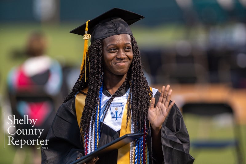 Spain Park graduates honored at outdoor commencement Shelby County