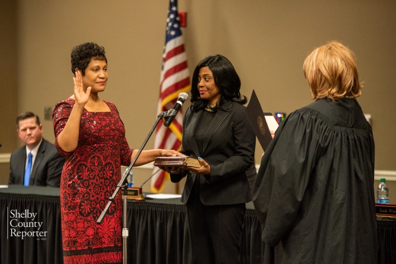 Pelham swears in mayor, city council - Shelby County Reporter | Shelby ...