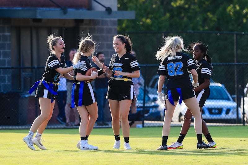 Oak Mountain, Spain Park kick off inaugural girls flag football - Shelby  County Reporter