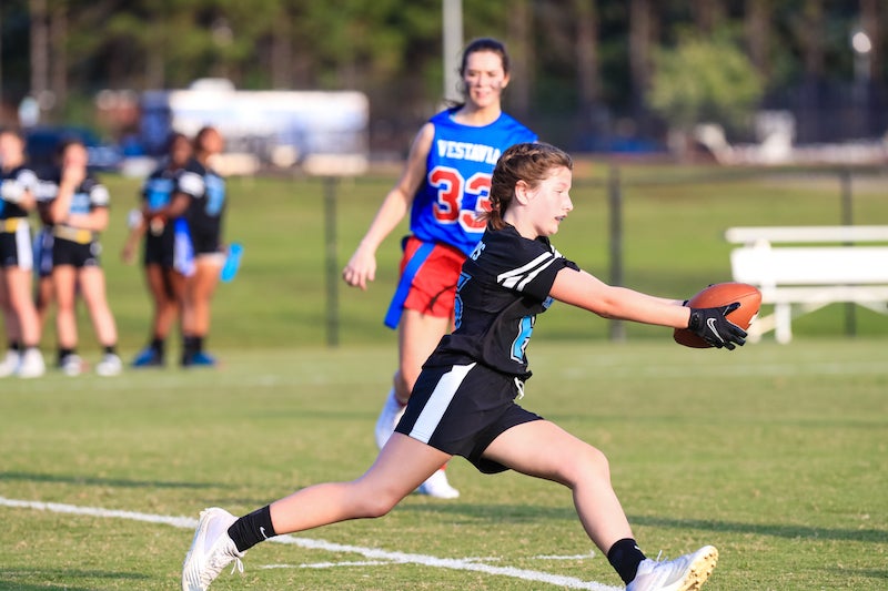 Ladies Solid Flag Football Jersey