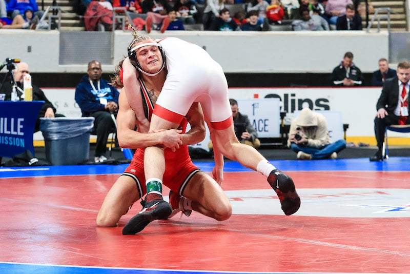 Two Thompson wrestlers win NHSCA National Championships Shelby County