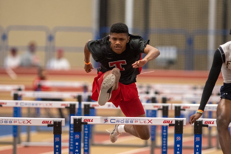 Local track and field stars perform well at crowded Mountain Brook