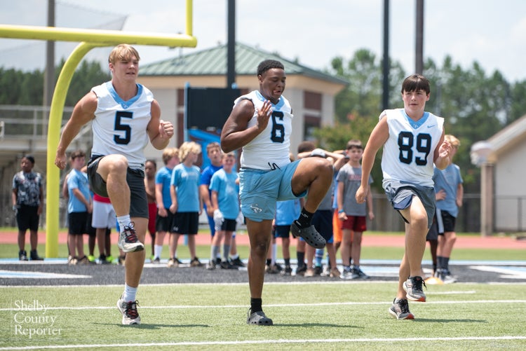 Oak Mountain, Spain Park kick off inaugural girls flag football - Shelby  County Reporter