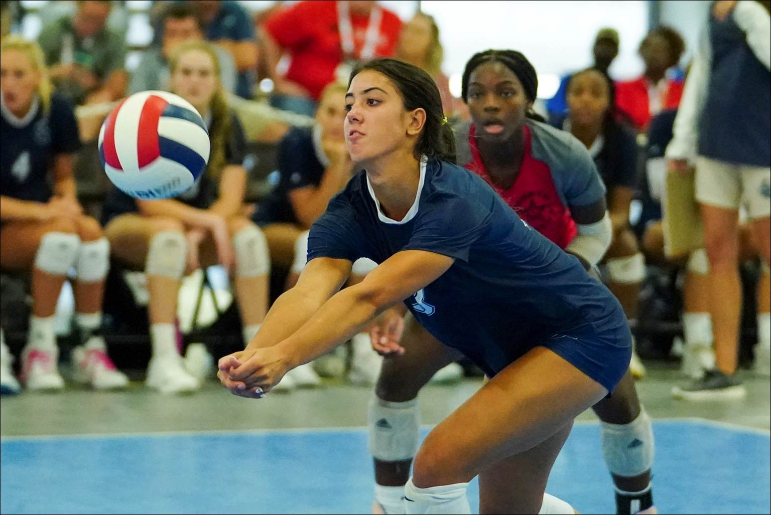 Local volleyball players compete in North-South game, one named MVP ...