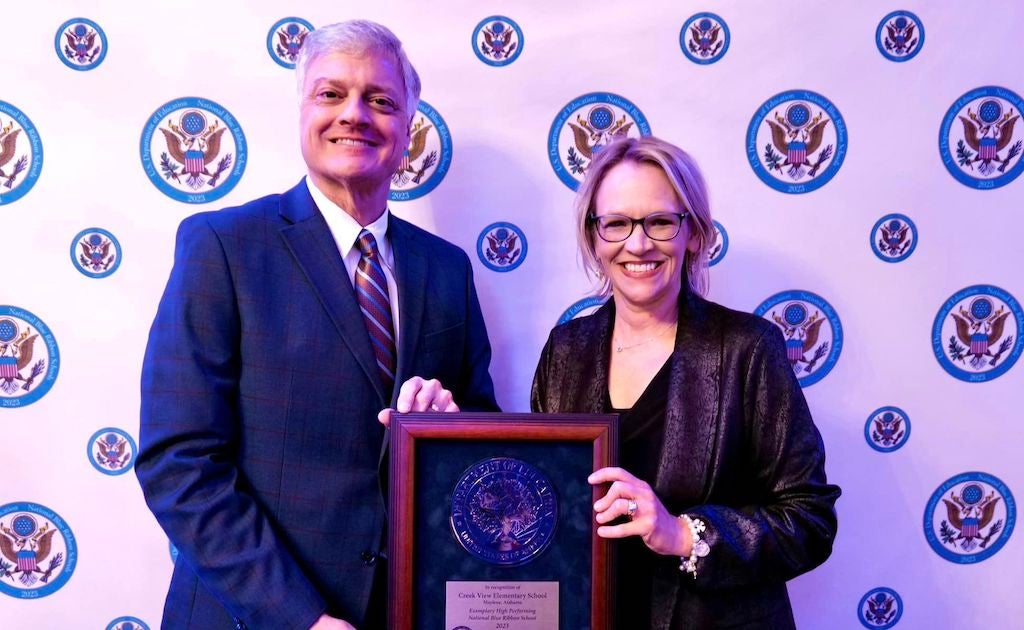 ACS representatives attend National Blue Ribbon Ceremony Shelby