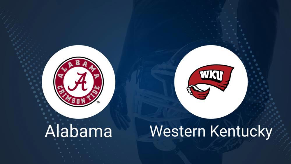 Best Bets, Predictions & Odds for the Alabama vs. Western Kentucky Game – Saturday, August 31