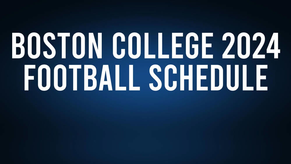 Boston College 2025 Football Schedule, Record, Results Shelby County