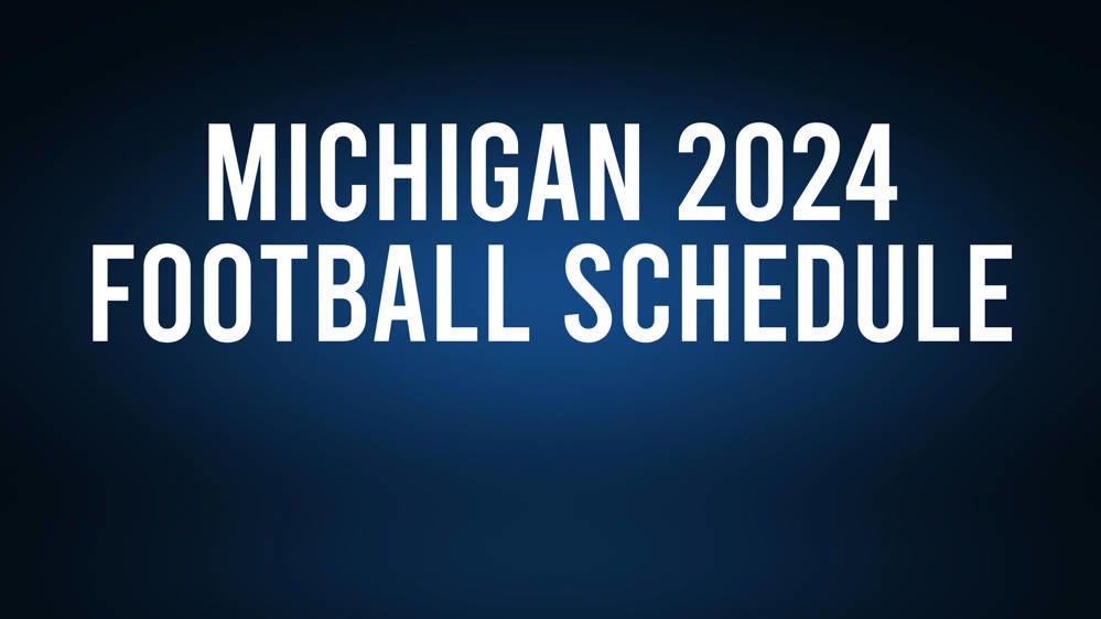 Michigan 2024 Football Schedule, Record, Results Shelby County Reporter