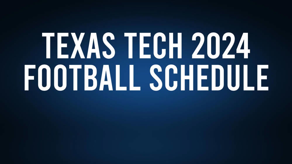 Texas Tech 2024 Football Schedule, Record, Results