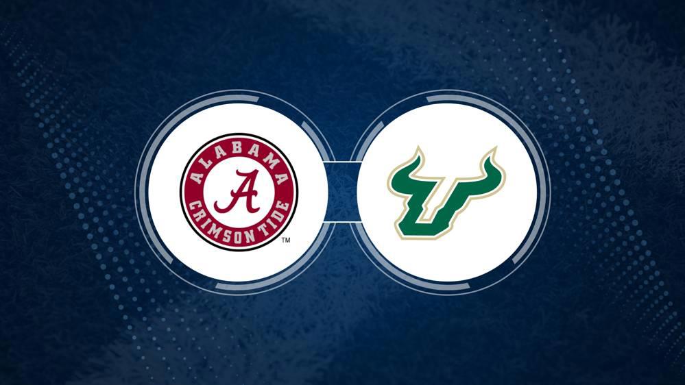 Alabama vs. South Florida: Odds, spread, and over/under - Sept. 7