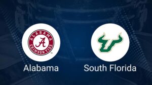 Best Bets, Predictions & Odds for the South Florida vs. Alabama Game – Saturday, Sept. 7