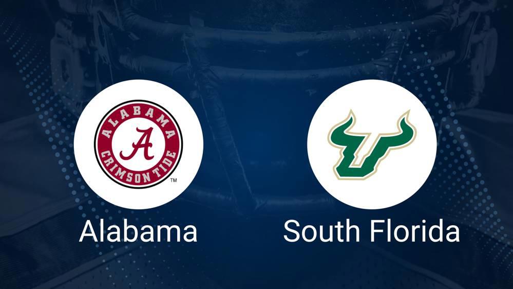 Best Bets, Predictions & Odds for the South Florida vs. Alabama Game – Saturday, Sept. 7