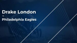 Drake London and the Falcons vs. the Eagles: Week 2 Stats, Matchup, Game Info