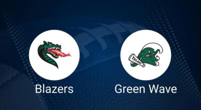 UAB vs. Tulane Oct. 5 Tickets & Start Time