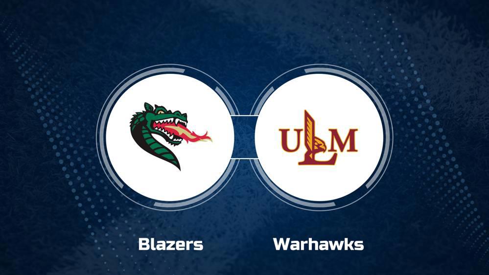 Where to Watch UAB vs. Louisiana-Monroe on TV or Streaming Live - Sept. 7