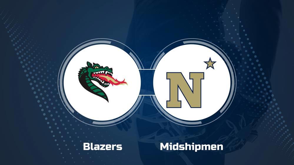 Where to Watch UAB vs. Navy on TV or Streaming Live - Sept. 28