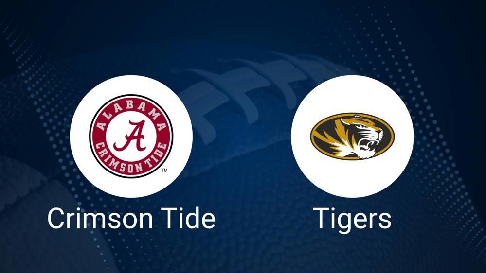 Alabama vs. Missouri Oct. 26 Tickets & Start Time Shelby County Reporter