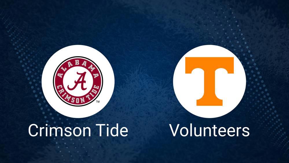 Alabama vs. Tennessee Oct. 19 Tickets & Start Time