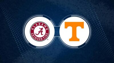 Alabama vs. Tennessee: Odds, spread, and over/under - Oct. 19