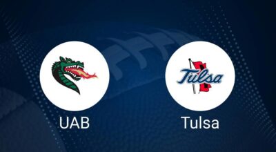 Best Bets, Predictions & Odds for the UAB vs. Tulsa Game – Saturday, Nov. 2