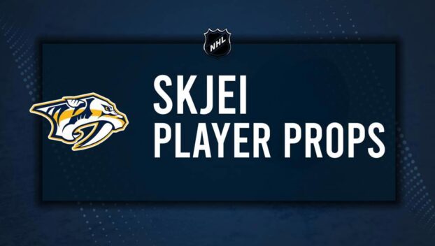 Brady Skjei Player Prop Bets for the Predators vs. Kraken Game - October 15