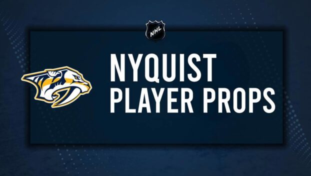 Gustav Nyquist Player Prop Bets for the Predators vs. Lightning Game - October 28