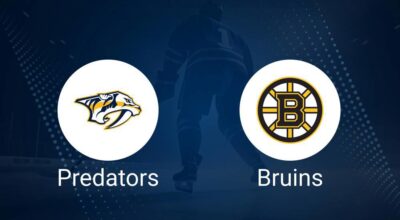 How to Pick the Predators vs. Bruins Game with Odds, Spread, Betting Line and Stats – October 22