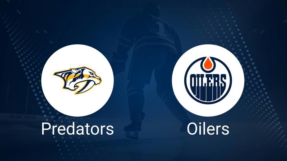 How to Pick the Predators vs. Oilers Game with Odds, Spread, Betting Line and Stats – October 31