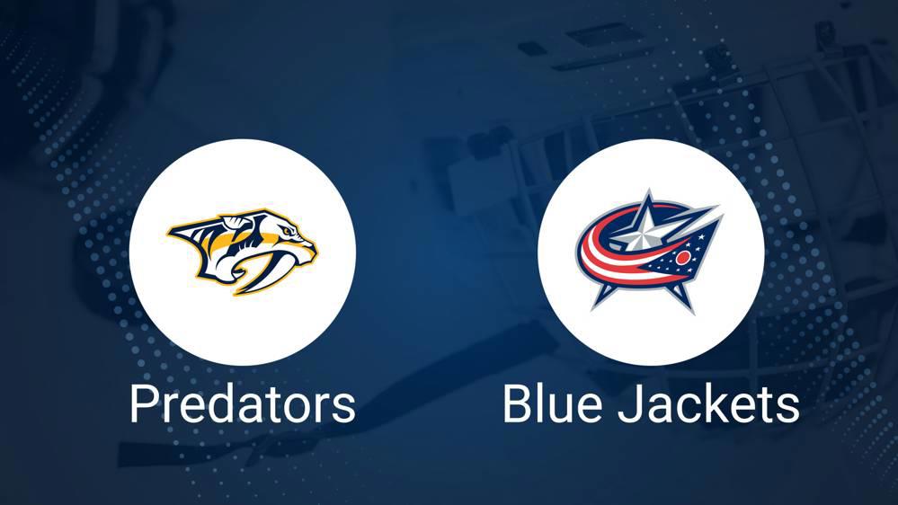 Predators vs. Blue Jackets Injury Report Today - October 26