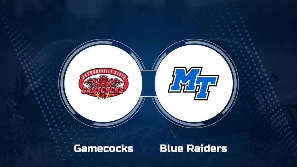 Where to Watch Jacksonville State vs. Middle Tennessee on TV or Streaming Live - Oct. 23