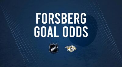 Will Filip Forsberg Score a Goal Against the Red Wings on October 12?