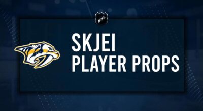 Brady Skjei Player Prop Bets for the Predators vs. Avalanche Game - November 11