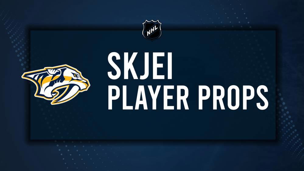 Brady Skjei Player Prop Bets for the Predators vs. Kraken Game - November 20