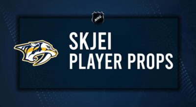 Brady Skjei Player Prop Bets for the Predators vs. Lightning Game - November 29