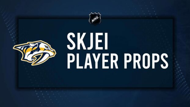 Brady Skjei Player Prop Bets for the Predators vs. Lightning Game - November 29