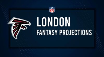 Drake London Fantasy Projections: Week 10 vs. the Saints