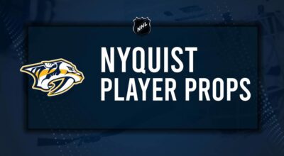 Gustav Nyquist Player Prop Bets for the Predators vs. Avalanche Game - November 11