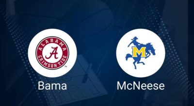 How to Watch Alabama vs. McNeese on TV or Live Stream - November 11