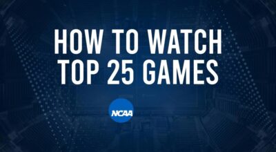 How to Watch Top 25 College Basketball Games - Sunday, December 1