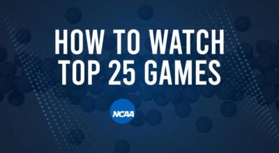 How to Watch Top 25 College Basketball Games - Wednesday, November 27