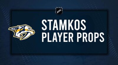 Steven Stamkos Player Prop Bets for the Predators vs. Lightning Game - November 29